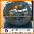 low price 450mm coil diameter concertina razor barbed wire China supplier